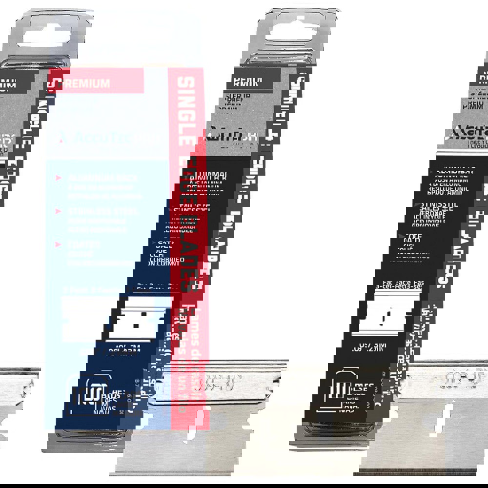 Single Edge Knife Blade: 2